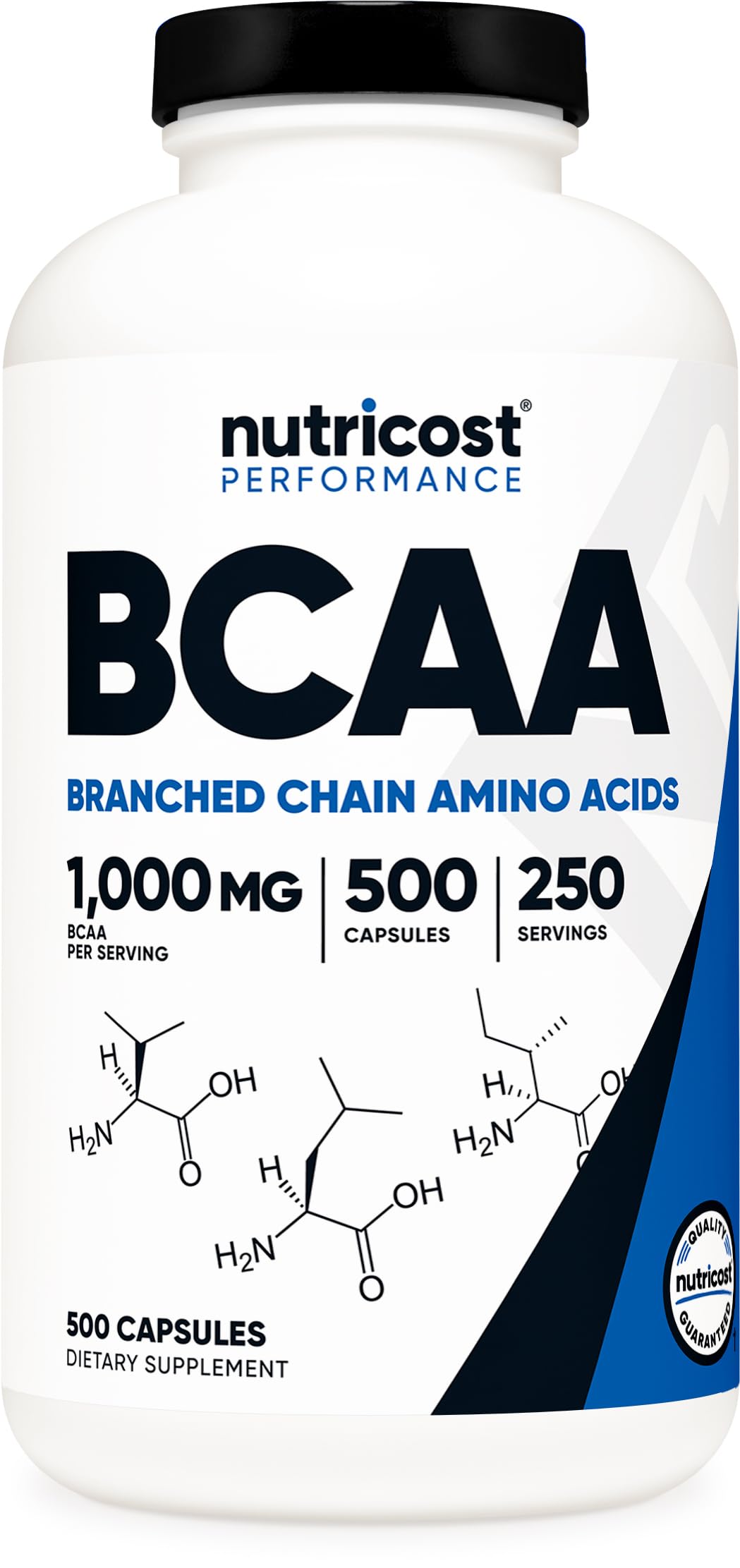 Nutricost BCAA 1000mg : bouteille prête pour l’entraînement et récupération
