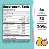 Nutricost BCAA Femmes Peach Mango – doseur pratique pour préparer sa boisson