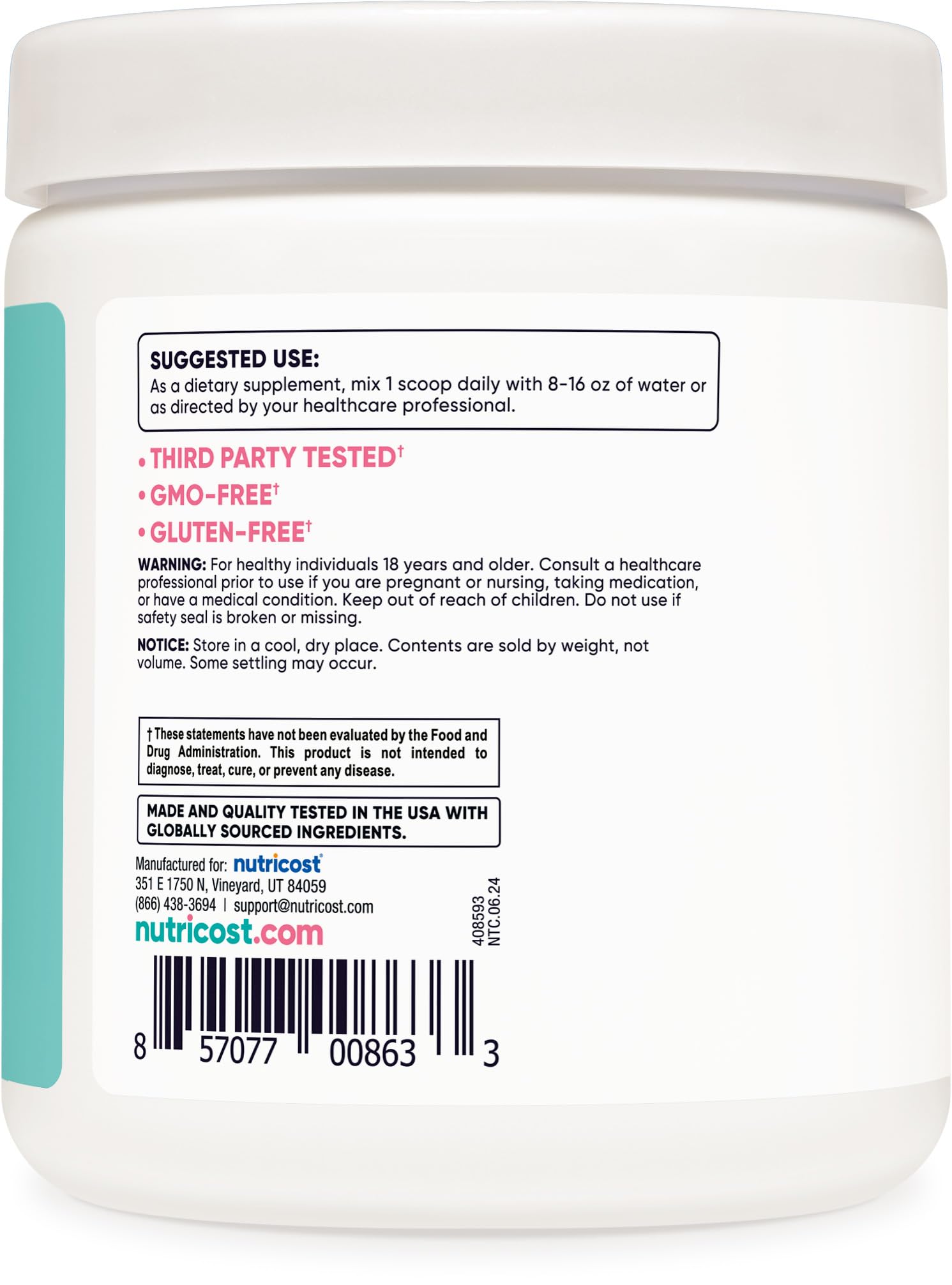 Nutricost BCAA Femmes Peach Mango – verre prêt à boire après l effort