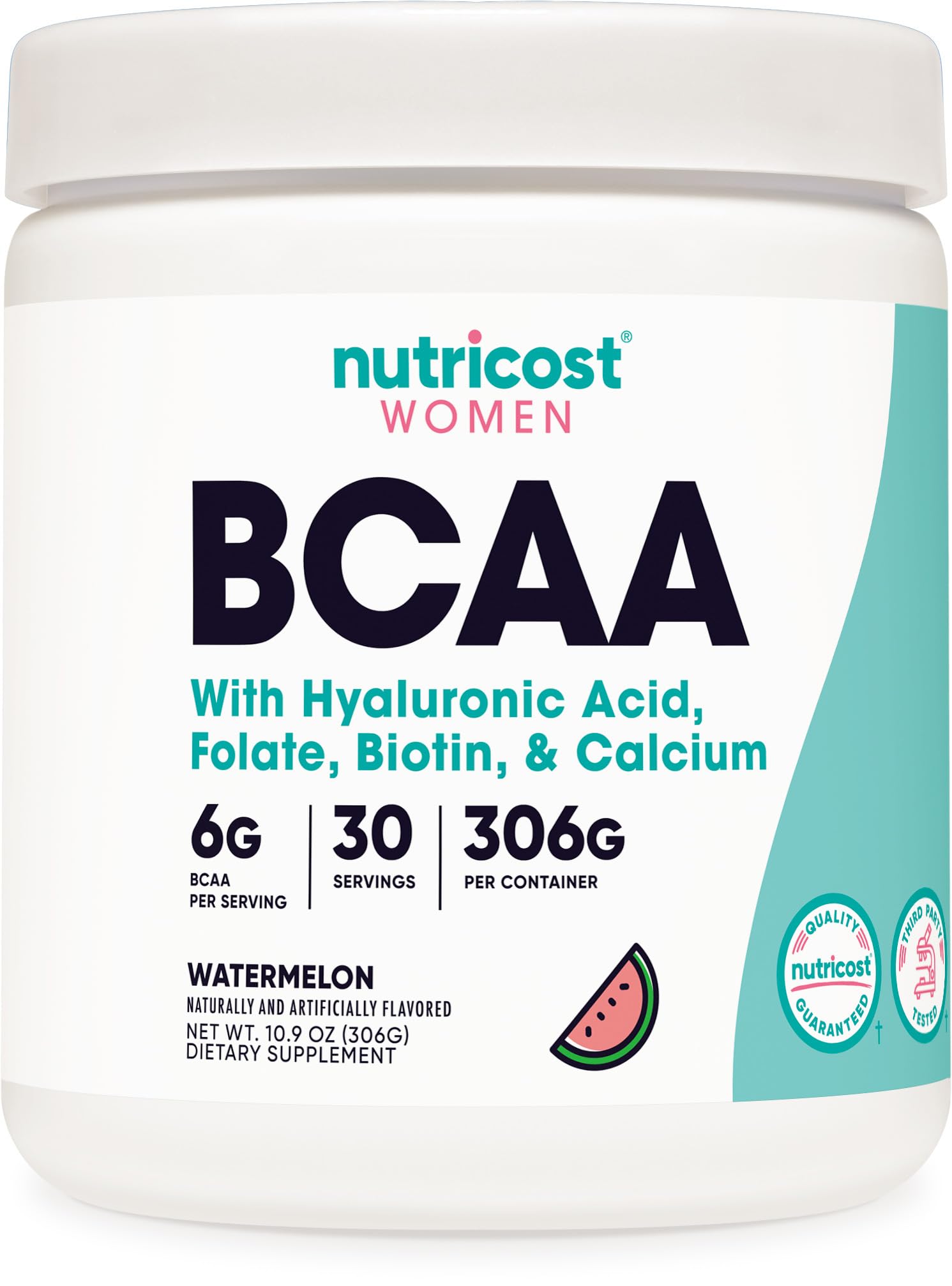 Nutricost BCAA Femmes Watermelon – bouteille prête pour la récupération post-entraînement