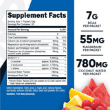 Nutricost BCAA+ Hydration boisson fruit punch: hydratation rapide pendant l'entraînement.