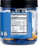 Étiquette GMP Nutricost BCAA+ Hydration sans gluten et sans OGM
