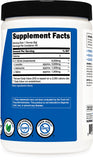 Étiquette Nutricost BCAA, sans OGM et sans gluten, traçabilité et sécurité