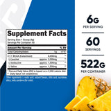 Nutricost BCAA Poudre Ananas - Doseur inclus pour doser facilement.
