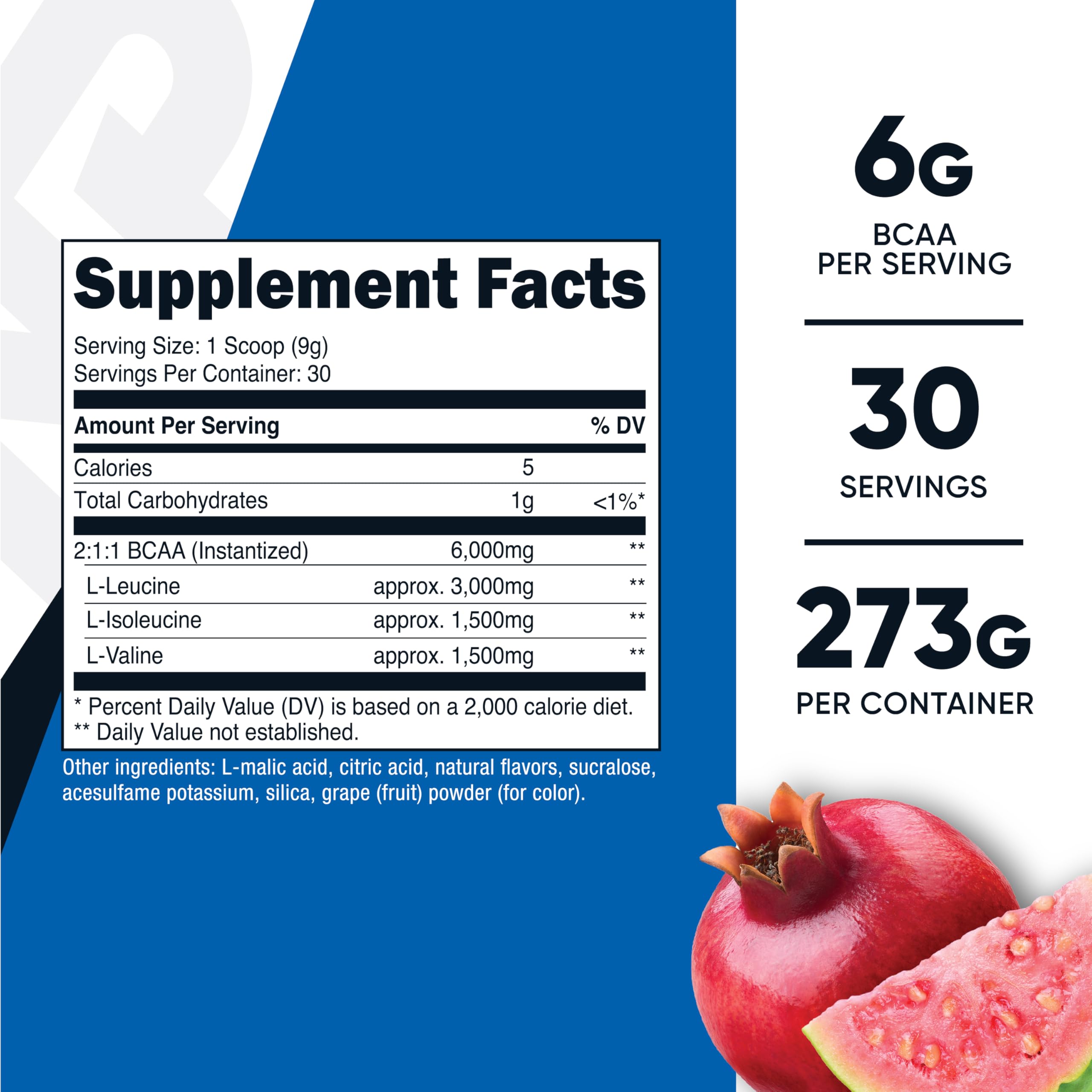 Nutricost BCAA Poudre doseur pratique pour mesurer chaque portion.