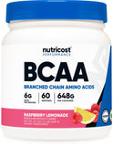 Nutricost BCAA Framboise-Citronade — bouteille prête à l'effort.