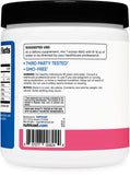 Nutricost BCAA poudre — gobelet sportif facilitant le mélange.