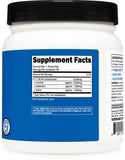 Nutricost BCAA poudre; mélange neutre dans l’eau pour l’entraînement.