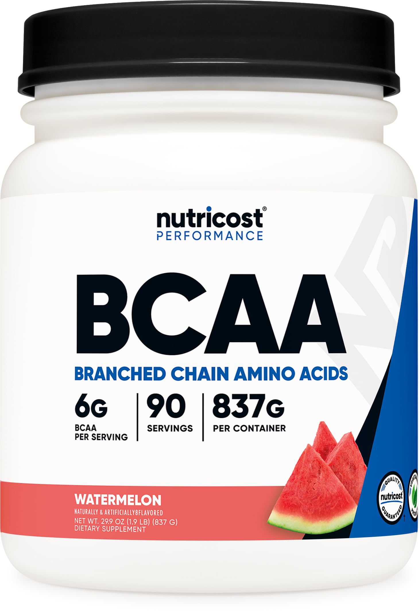 Nutricost BCAA pasteque 90serv, boisson rafraîchissante après l'entraînement