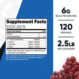 Nutricost BCAA Poudre Raisin — saveur raisin et mélange rapide après l’effort