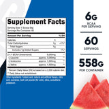 Nutricost Poudre BCAA Pastèque – dose précise pour une portion de 6 g