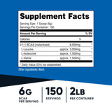 Nutricost BCAA Poudre – doseur inclus, facilité d’utilisation durant l’entraînement.