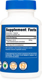 Logo sans gluten sur l'emballage Nutricost Beta Glucan fiable.