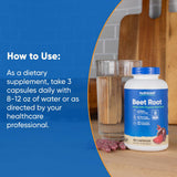 Nutricost Betterave rouge, formule végétarienne sans gluten.