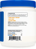 Nutricost Bilberry étiquette emballage: information claire sur le produit.