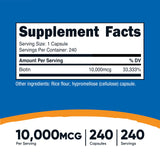 Nutricost Biotine prise rapide de la capsule pour plus de commodité