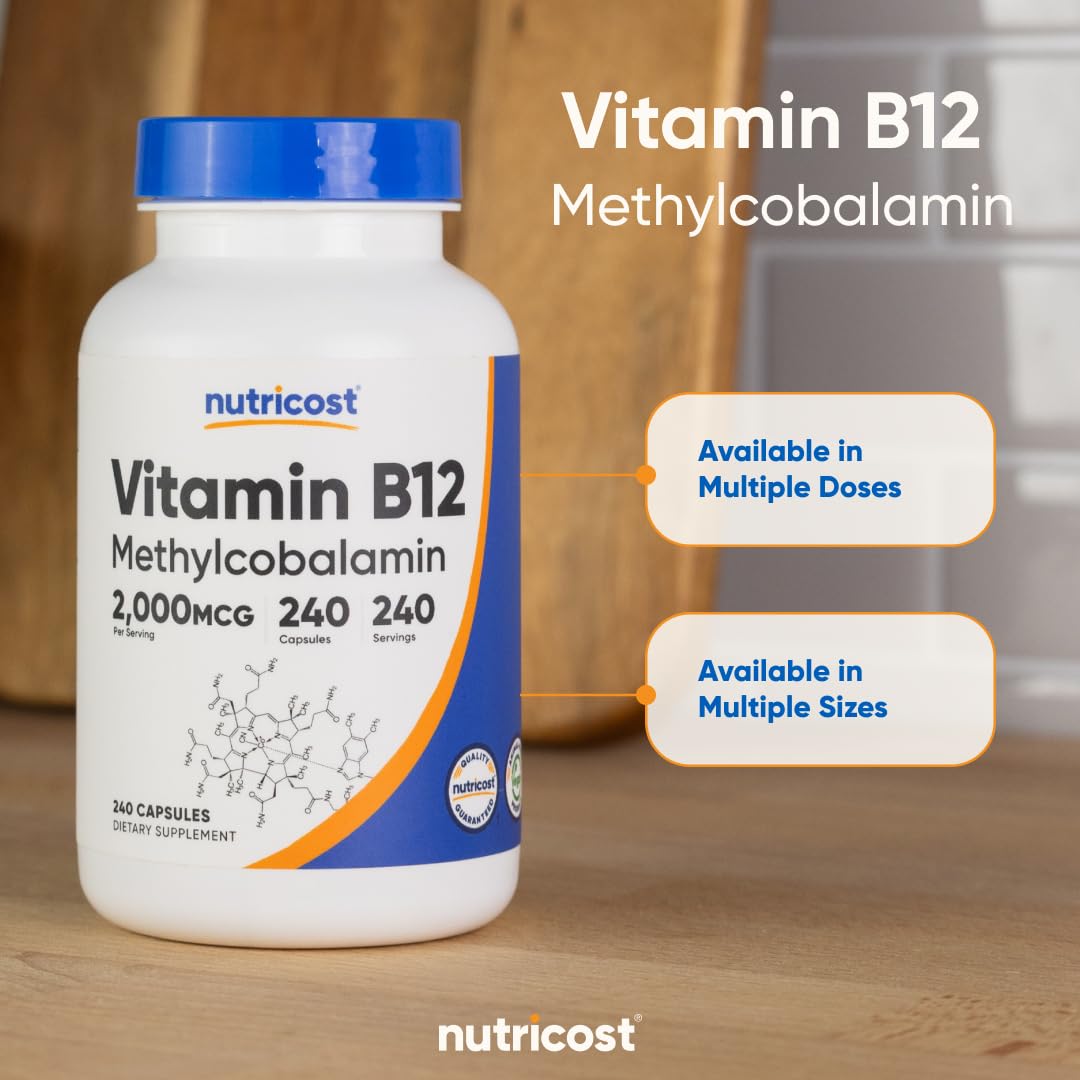 Boîte ouverte montrant le dosage pratique des gélules Nutricost