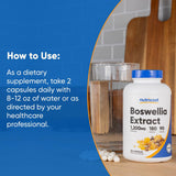 Certifications NSF, GMP et FDA – Nutricost Boswellia extrait fabriqué avec rigueur.