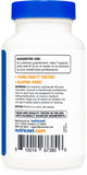 Nutricost Calcium D-Glucarate – étiquette claire et détails utiles