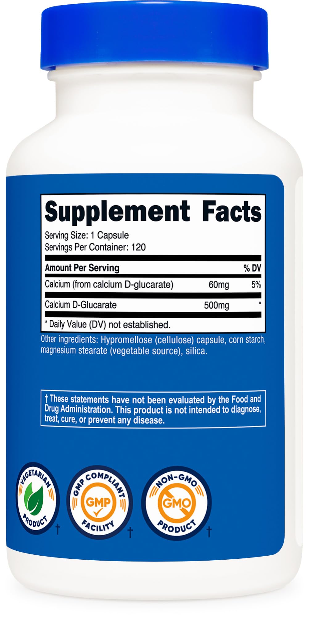 Nutricost Calcium D-Glucarate – utilisation quotidienne pratique et dosage clair