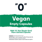 Capsules Nutricost vides taille 0 prête à remplir pour vos formulations.