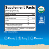 Nutricost Chlorelle poudre, scoop inclus, dosage précis pour smoothies