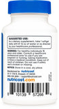 Capsules Nutricost Chlorophylle 50 mg, format pratique pour une prise quotidienne.