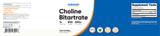 Nutricost Choline Bitartrate fabriqué dans une installation GMP et FDA certifiée