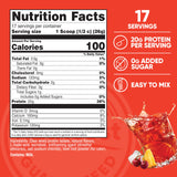 Nutricost Clear Whey Isolate : mélange facile dans un verre frais et coloré