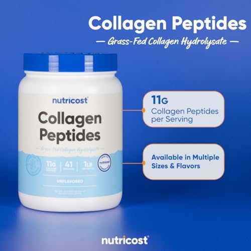 Nutricost Collagen Peptides – bovin nourri à l’herbe
