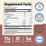 Nutricost Collagen Peptides avec cuillère incluse pour doser facilement.