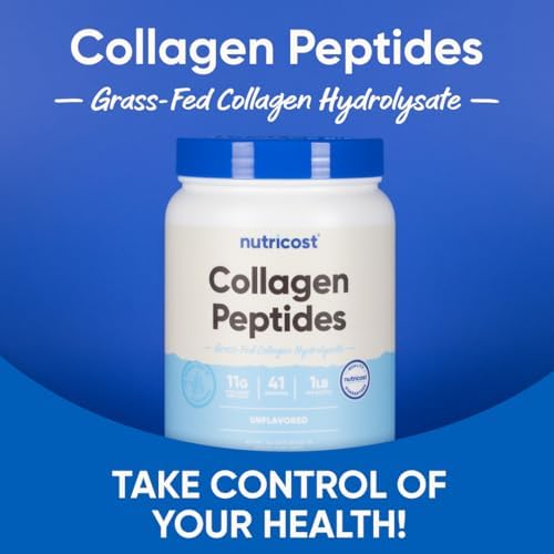 Nutricost Collagen Peptides – types 1 et 3 présents