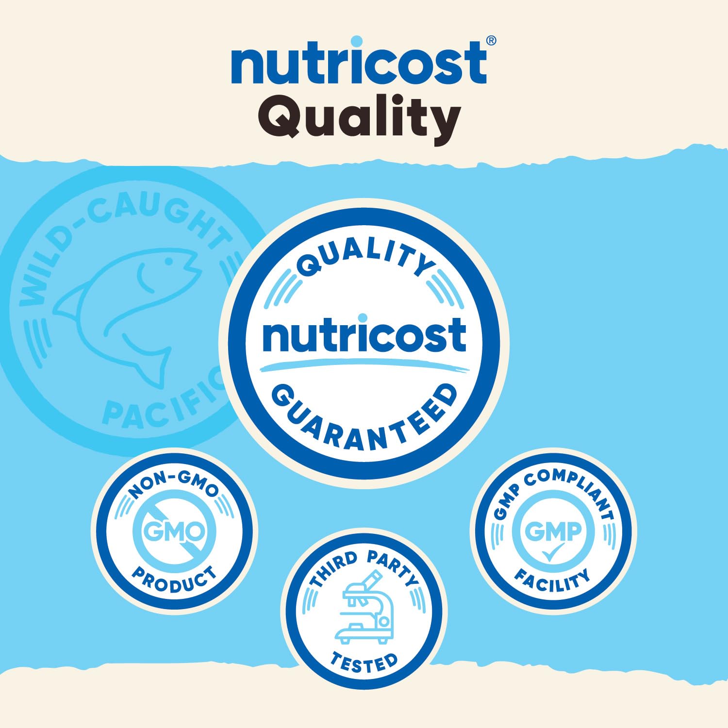 Nutricost Collagene Marin poudre sans parfum – se mélange facilement sans altérer le goût.