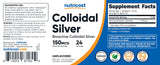Utilisation domestique pratique avec pipette doseuse Nutricost Colloidal Silver