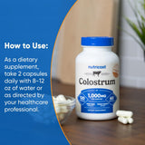 Nutricost Colostrum – sceau test tiers rassurant pour la qualité.