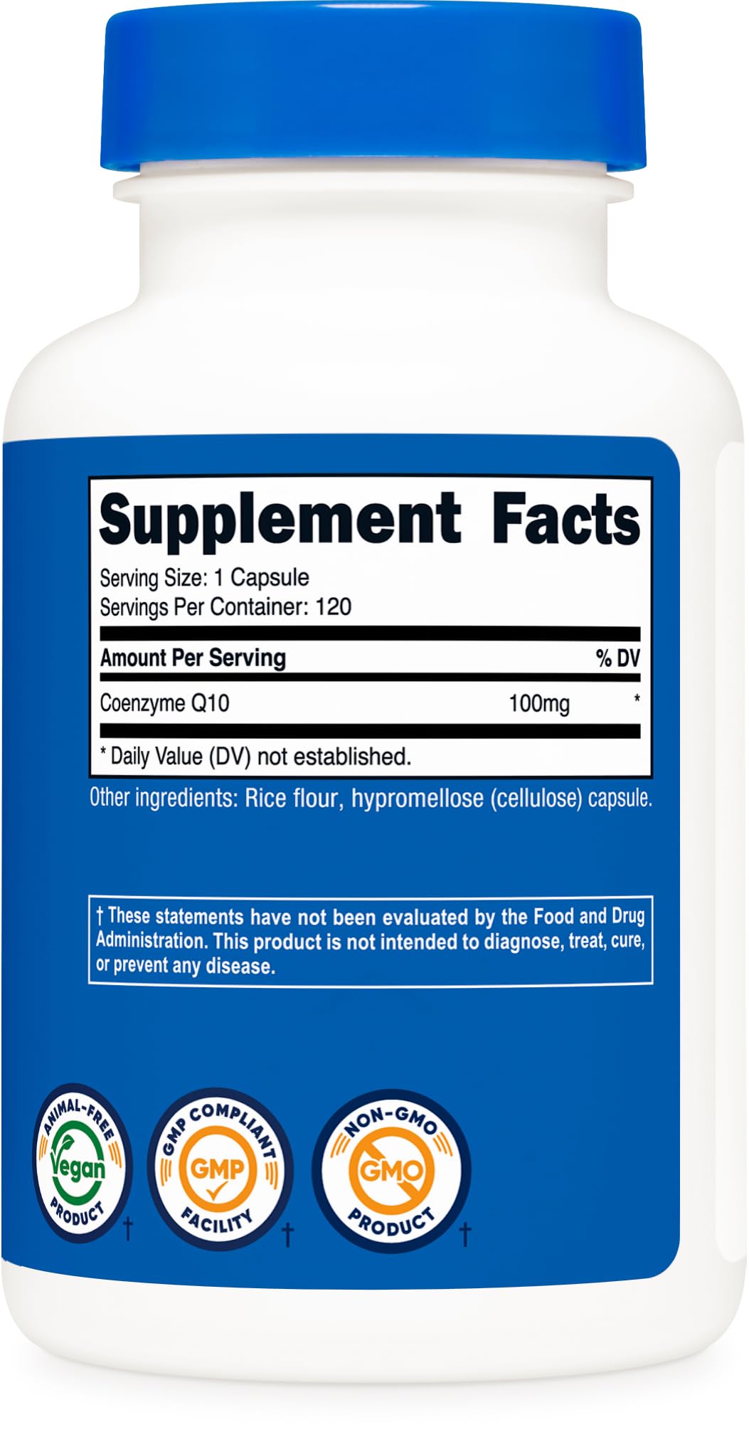 Nutricost CoQ10 usage quotidien pour soutenir votre routine énergie.
