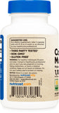 Nutricost Cordyceps, logo vegan et sans ogm sur le conditionnement