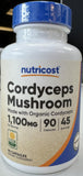 Nutricost Cordyceps, prise quotidienne aisée adaptée au rituel santé