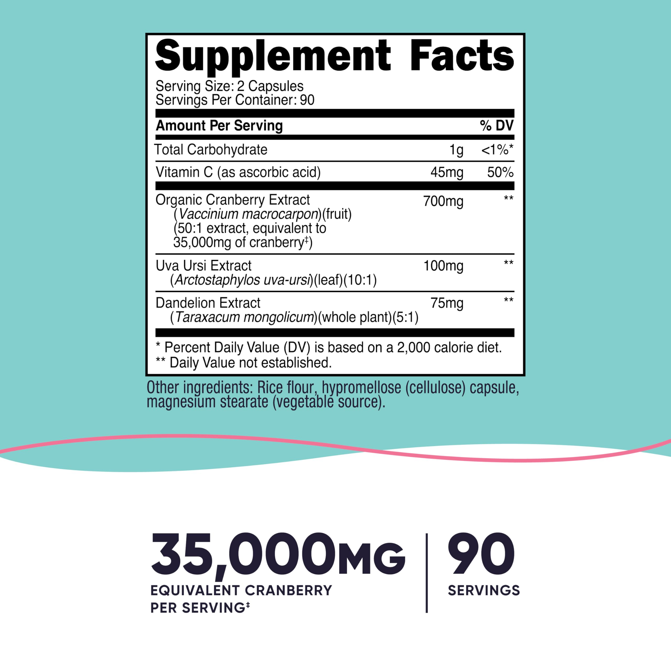 Nutricost Cranberry Extract – capsules, dosage facile au quotidien.