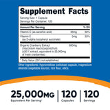 Nutricost Extrait de canneberge – Gelules vegetariENnes, facile a prendre.
