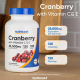 Nutricost Extrait de canneberge – Usine conforme BPF, securite et traçabilite.