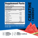 Nutricost Créatine + Énergie : cuillère-dose prête, portion précise pour chaque séance