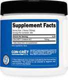 Nutricost Créatine HCl en poudre, usage quotidien lors des entraînements