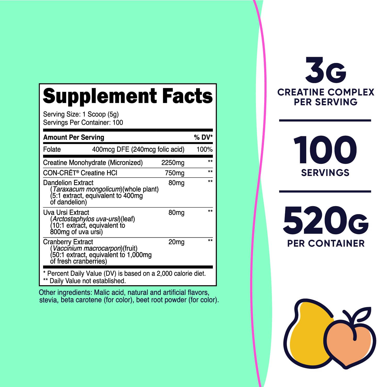 Nutricost Créatine Monohydrate – cuillère incluse pour dosages précis.