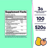 Nutricost Créatine Monohydrate – cuillère incluse pour dosages précis.