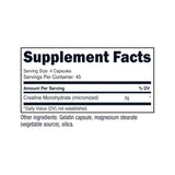 Nutricost Creatine Monohydrate, emballage simple et pratique.