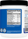 Nutricost Créatine Monohydrate, emballage bleu-framboise, produit végan et sans gluten.