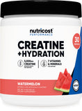 Nutricost créatine monohydrate hydratation melon – bouteille prête pour l'entraînement