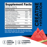 Nutricost créatine monohydrate hydratation melon – doseur et poudre à mélanger
