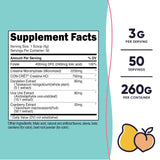Nutricost Créatine Monohydrate, dose-cuillère claire, facilité de dosage lors des séances